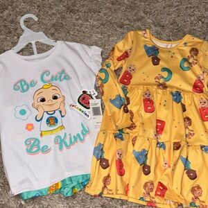 Cocomelon Bundle NWT 4T